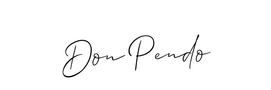 Check out images of Autograph of Don Pendo name. Actor Don Pendo Signature Style. Allison_Script is a professional sign style online. Don Pendo signature style 2 images and pictures png