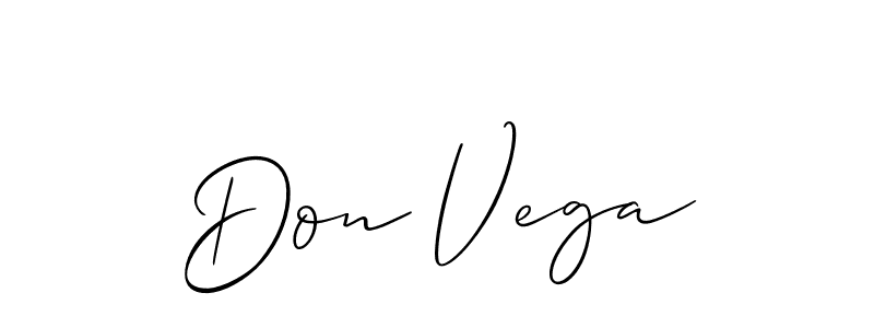 See photos of Don Vega official signature by Spectra . Check more albums & portfolios. Read reviews & check more about Allison_Script font. Don Vega signature style 2 images and pictures png