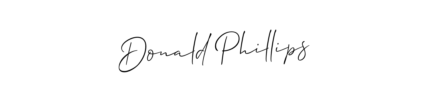 You can use this online signature creator to create a handwritten signature for the name Donald Phillips. This is the best online autograph maker. Donald Phillips signature style 2 images and pictures png