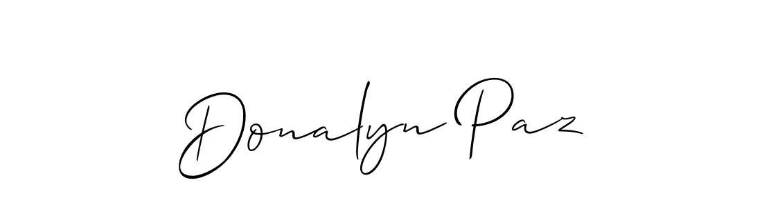 Make a beautiful signature design for name Donalyn Paz. Use this online signature maker to create a handwritten signature for free. Donalyn Paz signature style 2 images and pictures png