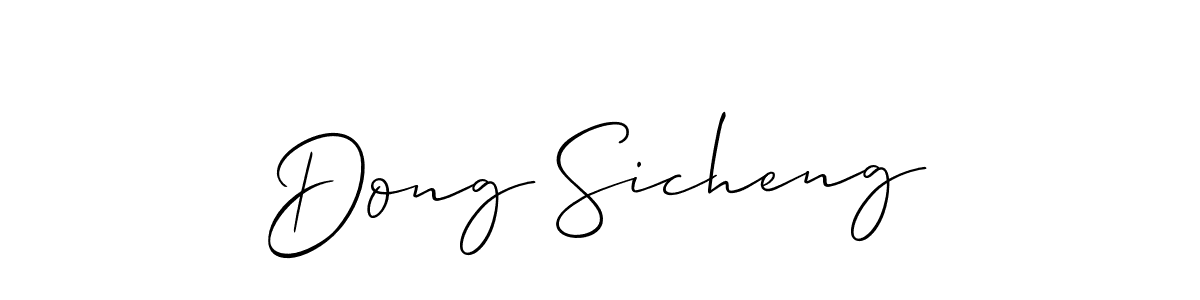 Here are the top 10 professional signature styles for the name Dong Sicheng. These are the best autograph styles you can use for your name. Dong Sicheng signature style 2 images and pictures png