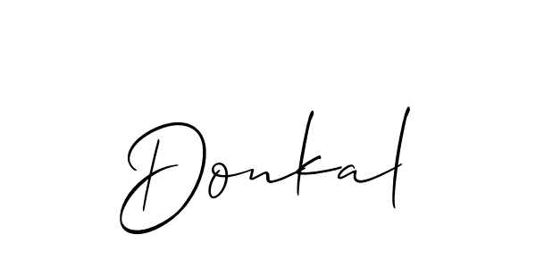 Also You can easily find your signature by using the search form. We will create Donkal name handwritten signature images for you free of cost using Allison_Script sign style. Donkal signature style 2 images and pictures png