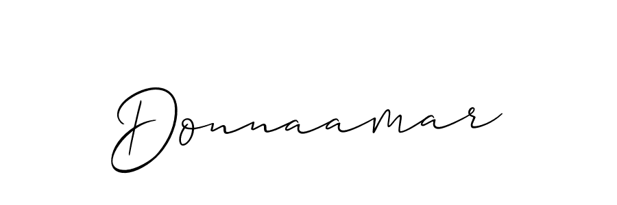 The best way (Allison_Script) to make a short signature is to pick only two or three words in your name. The name Donnaamar include a total of six letters. For converting this name. Donnaamar signature style 2 images and pictures png