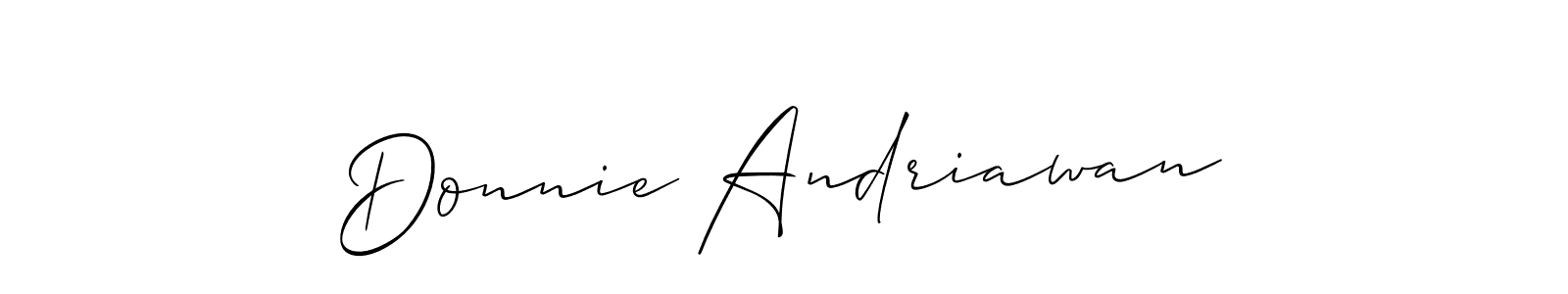 Once you've used our free online signature maker to create your best signature Allison_Script style, it's time to enjoy all of the benefits that Donnie Andriawan name signing documents. Donnie Andriawan signature style 2 images and pictures png