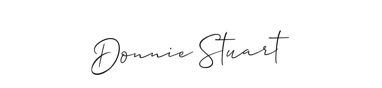 Best and Professional Signature Style for Donnie Stuart. Allison_Script Best Signature Style Collection. Donnie Stuart signature style 2 images and pictures png