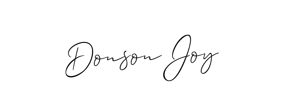 See photos of Donson Joy official signature by Spectra . Check more albums & portfolios. Read reviews & check more about Allison_Script font. Donson Joy signature style 2 images and pictures png