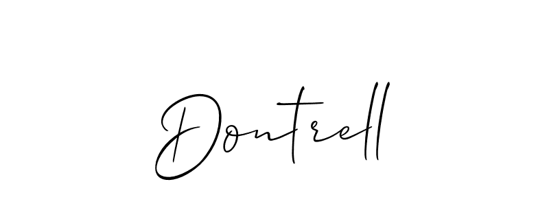 Here are the top 10 professional signature styles for the name Dontrell. These are the best autograph styles you can use for your name. Dontrell signature style 2 images and pictures png