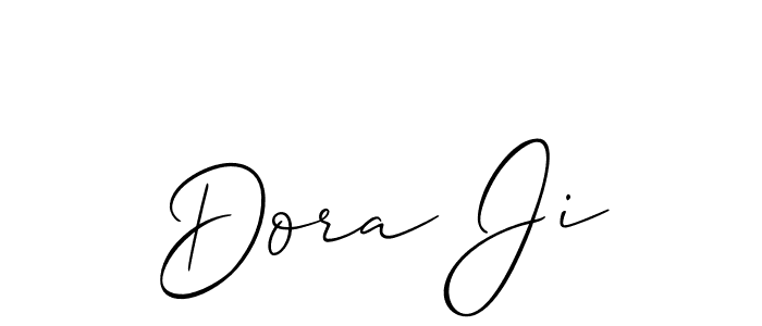 This is the best signature style for the Dora Ji name. Also you like these signature font (Allison_Script). Mix name signature. Dora Ji signature style 2 images and pictures png