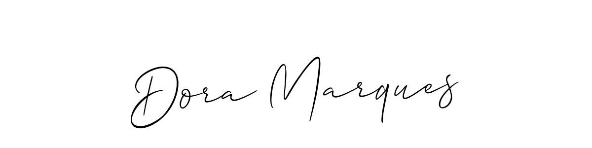 It looks lik you need a new signature style for name Dora Marques. Design unique handwritten (Allison_Script) signature with our free signature maker in just a few clicks. Dora Marques signature style 2 images and pictures png