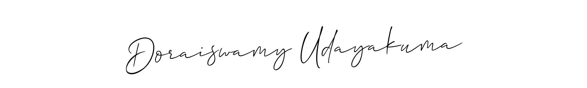Once you've used our free online signature maker to create your best signature Allison_Script style, it's time to enjoy all of the benefits that Doraiswamy Udayakuma name signing documents. Doraiswamy Udayakuma signature style 2 images and pictures png