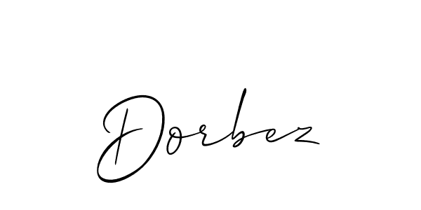 It looks lik you need a new signature style for name Dorbez. Design unique handwritten (Allison_Script) signature with our free signature maker in just a few clicks. Dorbez signature style 2 images and pictures png