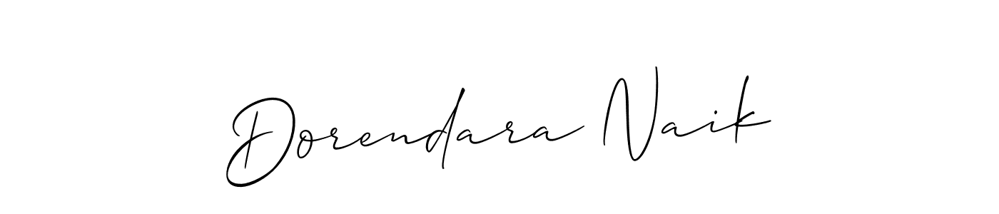 Make a short Dorendara Naik signature style. Manage your documents anywhere anytime using Allison_Script. Create and add eSignatures, submit forms, share and send files easily. Dorendara Naik signature style 2 images and pictures png