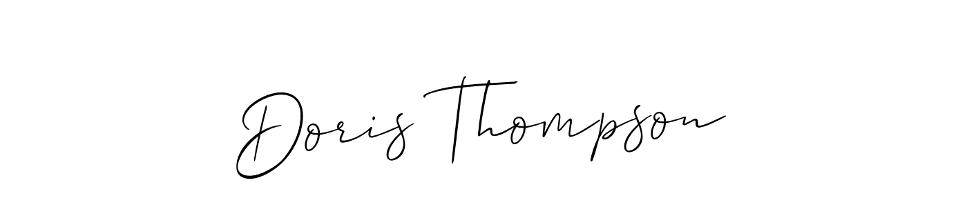Make a beautiful signature design for name Doris Thompson. Use this online signature maker to create a handwritten signature for free. Doris Thompson signature style 2 images and pictures png