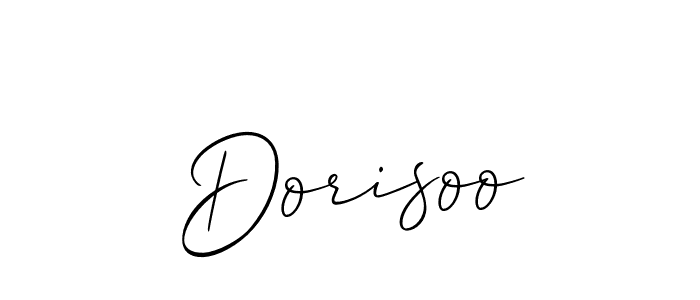 Design your own signature with our free online signature maker. With this signature software, you can create a handwritten (Allison_Script) signature for name Dorisoo. Dorisoo signature style 2 images and pictures png
