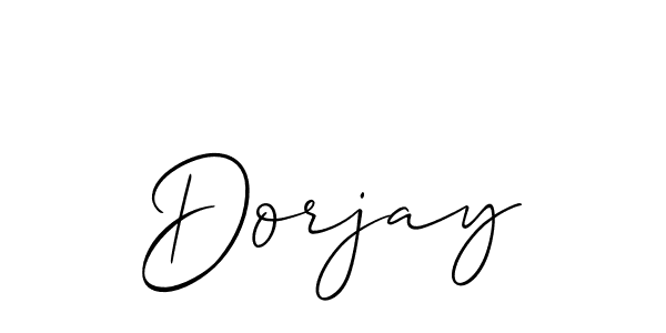 Best and Professional Signature Style for Dorjay. Allison_Script Best Signature Style Collection. Dorjay signature style 2 images and pictures png