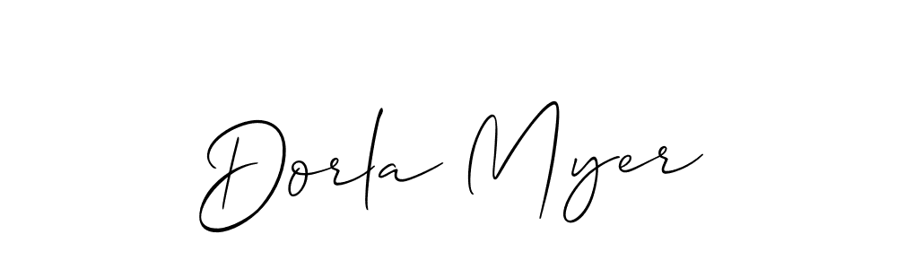 Also You can easily find your signature by using the search form. We will create Dorla Myer name handwritten signature images for you free of cost using Allison_Script sign style. Dorla Myer signature style 2 images and pictures png