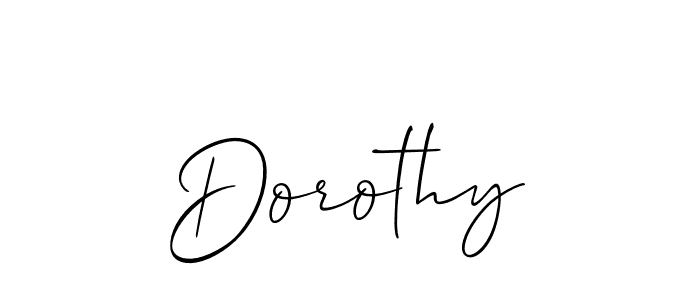 Also You can easily find your signature by using the search form. We will create Dorothy name handwritten signature images for you free of cost using Allison_Script sign style. Dorothy signature style 2 images and pictures png