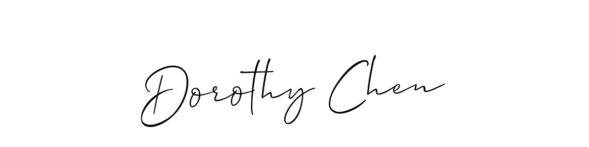 You can use this online signature creator to create a handwritten signature for the name Dorothy Chen. This is the best online autograph maker. Dorothy Chen signature style 2 images and pictures png