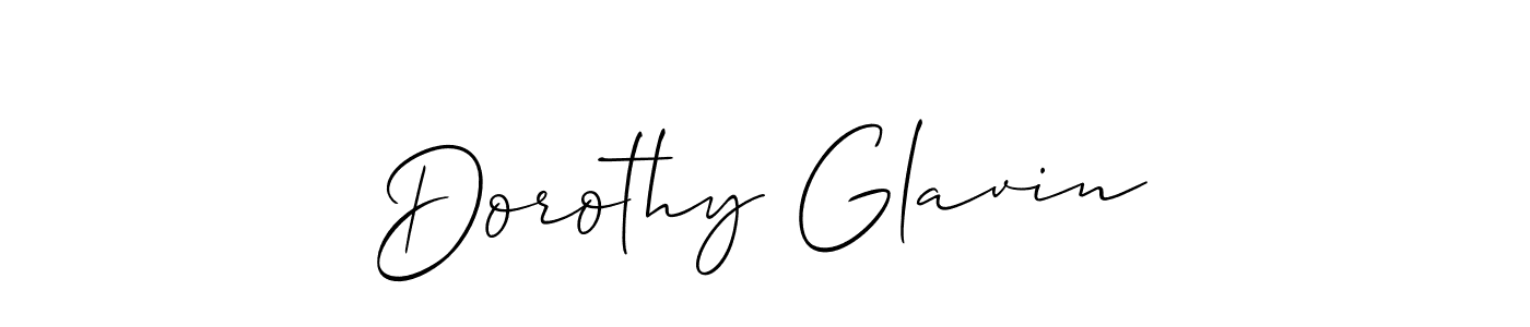 if you are searching for the best signature style for your name Dorothy Glavin. so please give up your signature search. here we have designed multiple signature styles  using Allison_Script. Dorothy Glavin signature style 2 images and pictures png