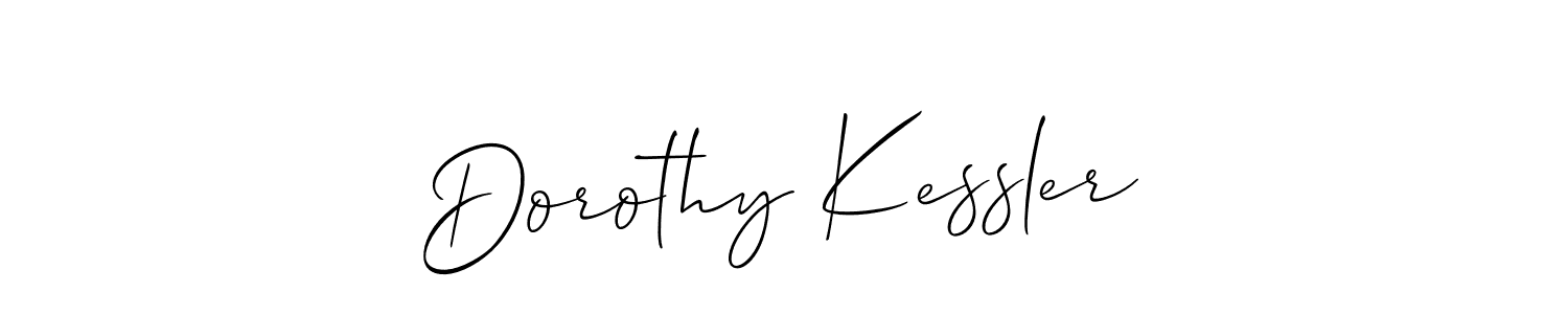 How to make Dorothy Kessler signature? Allison_Script is a professional autograph style. Create handwritten signature for Dorothy Kessler name. Dorothy Kessler signature style 2 images and pictures png