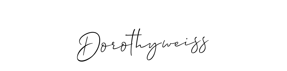 Best and Professional Signature Style for Dorothyweiss. Allison_Script Best Signature Style Collection. Dorothyweiss signature style 2 images and pictures png