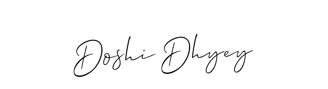 This is the best signature style for the Doshi Dhyey name. Also you like these signature font (Allison_Script). Mix name signature. Doshi Dhyey signature style 2 images and pictures png