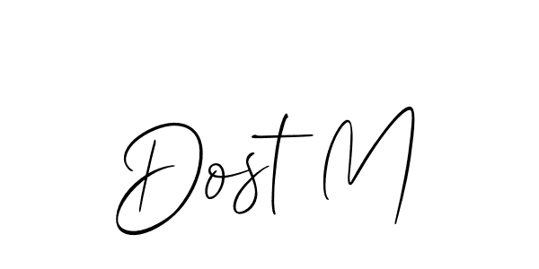 Here are the top 10 professional signature styles for the name Dost M. These are the best autograph styles you can use for your name. Dost M signature style 2 images and pictures png