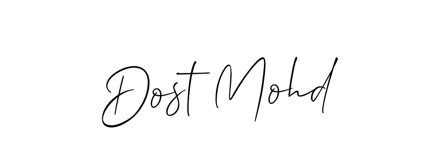 You should practise on your own different ways (Allison_Script) to write your name (Dost Mohd) in signature. don't let someone else do it for you. Dost Mohd signature style 2 images and pictures png