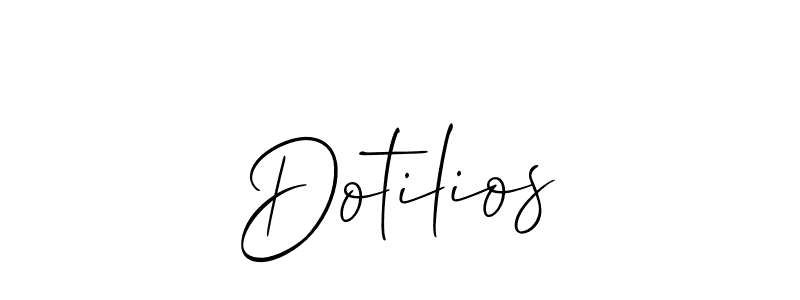 Make a beautiful signature design for name Dotilios. Use this online signature maker to create a handwritten signature for free. Dotilios signature style 2 images and pictures png