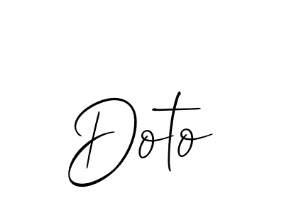 Design your own signature with our free online signature maker. With this signature software, you can create a handwritten (Allison_Script) signature for name Doto. Doto signature style 2 images and pictures png