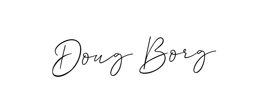 How to Draw Doug Borg signature style? Allison_Script is a latest design signature styles for name Doug Borg. Doug Borg signature style 2 images and pictures png