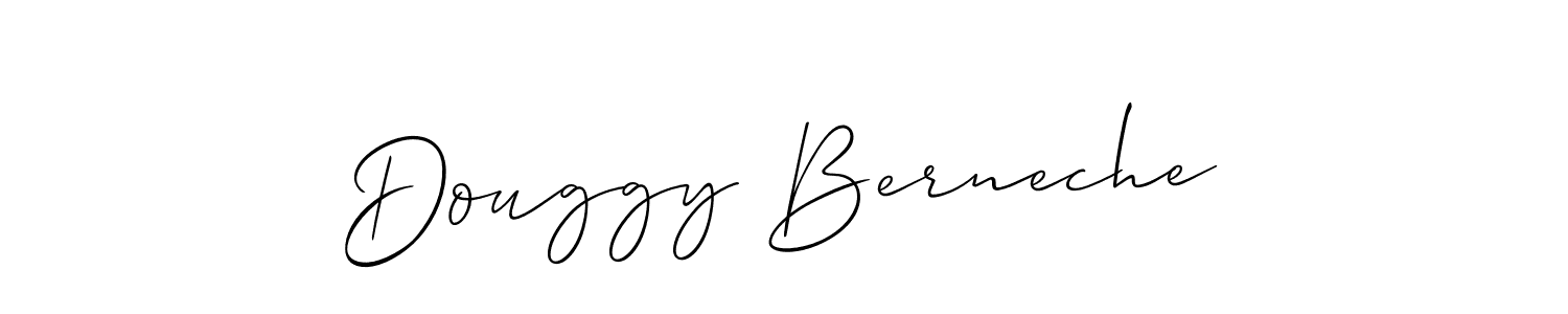 Best and Professional Signature Style for Douggy Berneche. Allison_Script Best Signature Style Collection. Douggy Berneche signature style 2 images and pictures png