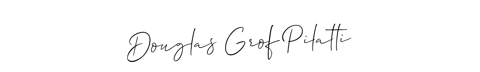 Similarly Allison_Script is the best handwritten signature design. Signature creator online .You can use it as an online autograph creator for name Douglas Grof Pilatti. Douglas Grof Pilatti signature style 2 images and pictures png