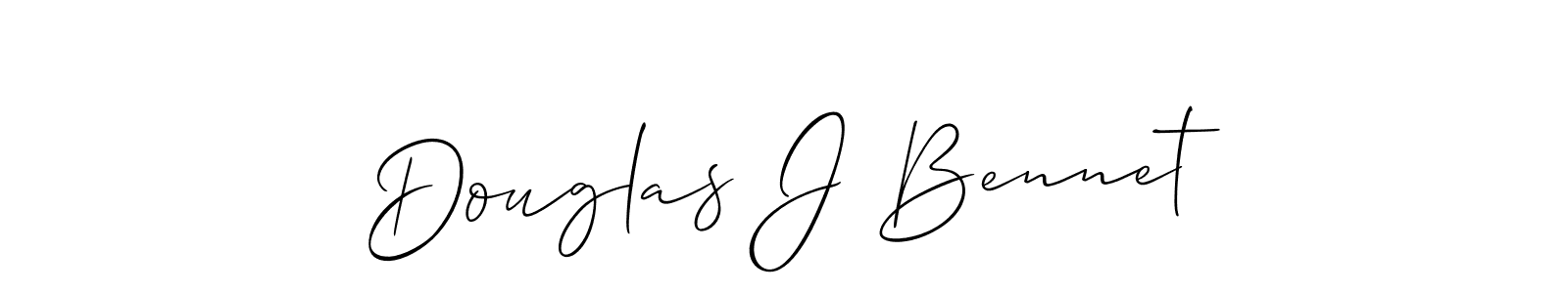 Allison_Script is a professional signature style that is perfect for those who want to add a touch of class to their signature. It is also a great choice for those who want to make their signature more unique. Get Douglas J Bennet name to fancy signature for free. Douglas J Bennet signature style 2 images and pictures png