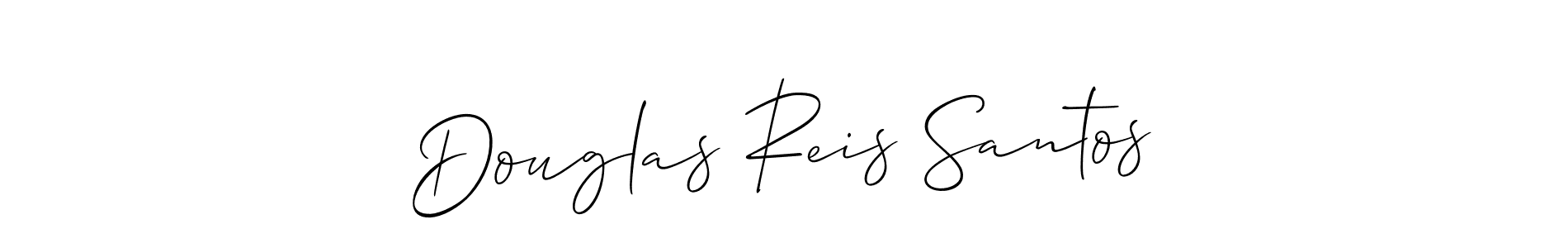 Also You can easily find your signature by using the search form. We will create Douglas Reis Santos name handwritten signature images for you free of cost using Allison_Script sign style. Douglas Reis Santos signature style 2 images and pictures png