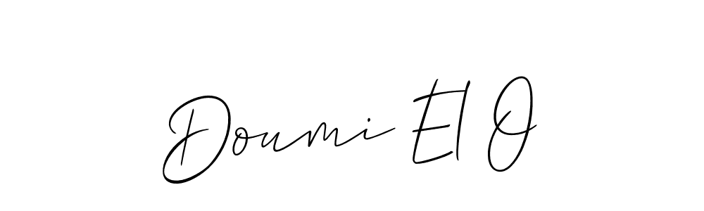 See photos of Doumi El O official signature by Spectra . Check more albums & portfolios. Read reviews & check more about Allison_Script font. Doumi El O signature style 2 images and pictures png