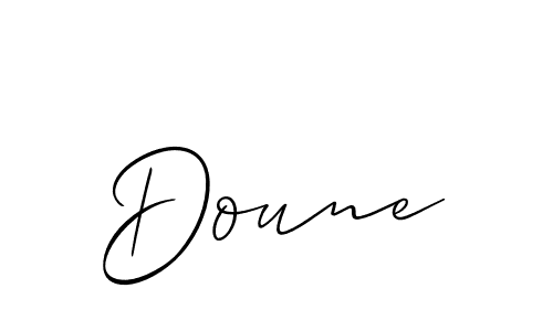 Similarly Allison_Script is the best handwritten signature design. Signature creator online .You can use it as an online autograph creator for name Doune. Doune signature style 2 images and pictures png