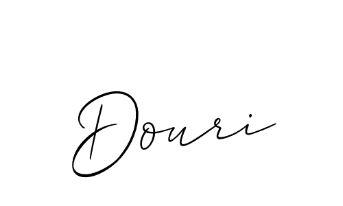 Allison_Script is a professional signature style that is perfect for those who want to add a touch of class to their signature. It is also a great choice for those who want to make their signature more unique. Get Douri name to fancy signature for free. Douri signature style 2 images and pictures png