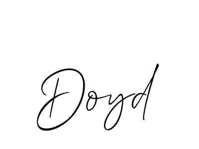 Make a beautiful signature design for name Doyd. With this signature (Allison_Script) style, you can create a handwritten signature for free. Doyd signature style 2 images and pictures png