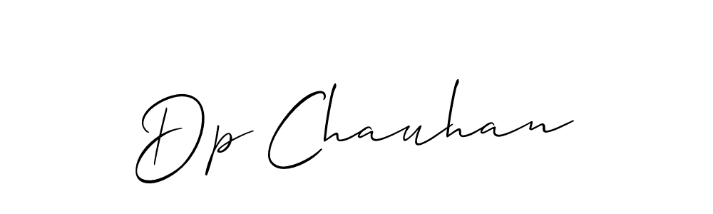 Make a beautiful signature design for name Dp Chauhan. Use this online signature maker to create a handwritten signature for free. Dp Chauhan signature style 2 images and pictures png