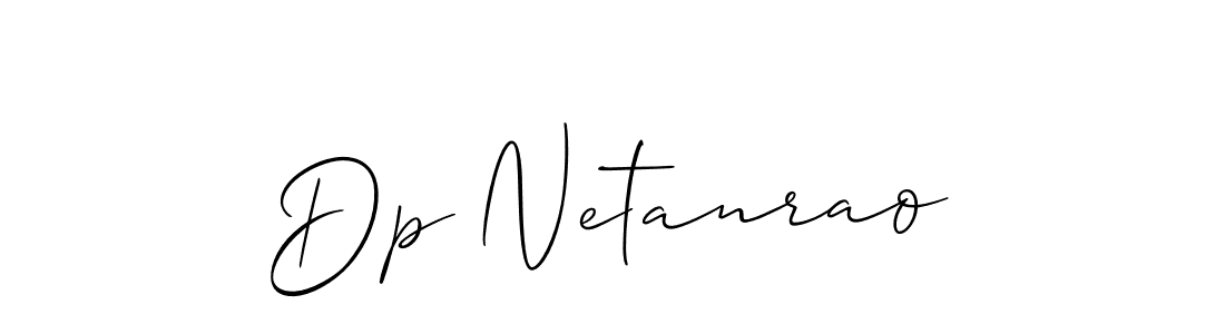 Allison_Script is a professional signature style that is perfect for those who want to add a touch of class to their signature. It is also a great choice for those who want to make their signature more unique. Get Dp Netanrao name to fancy signature for free. Dp Netanrao signature style 2 images and pictures png