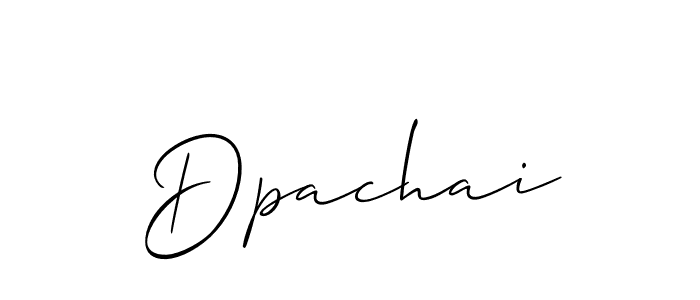 You should practise on your own different ways (Allison_Script) to write your name (Dpachai) in signature. don't let someone else do it for you. Dpachai signature style 2 images and pictures png