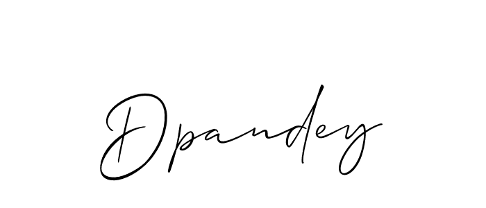 You should practise on your own different ways (Allison_Script) to write your name (Dpandey) in signature. don't let someone else do it for you. Dpandey signature style 2 images and pictures png