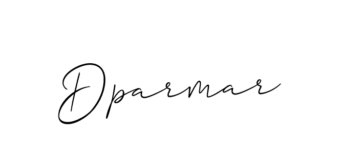 You should practise on your own different ways (Allison_Script) to write your name (Dparmar) in signature. don't let someone else do it for you. Dparmar signature style 2 images and pictures png