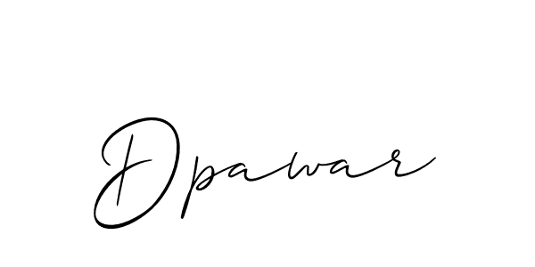 How to make Dpawar name signature. Use Allison_Script style for creating short signs online. This is the latest handwritten sign. Dpawar signature style 2 images and pictures png