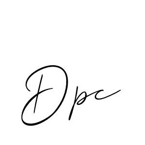 This is the best signature style for the Dpc name. Also you like these signature font (Allison_Script). Mix name signature. Dpc signature style 2 images and pictures png