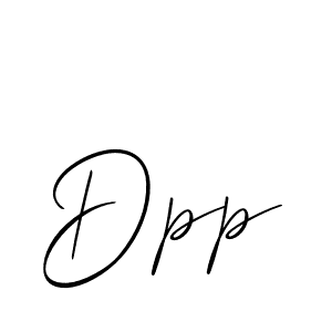 Create a beautiful signature design for name Dpp. With this signature (Allison_Script) fonts, you can make a handwritten signature for free. Dpp signature style 2 images and pictures png