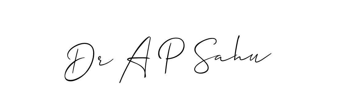 This is the best signature style for the Dr A P Sahu name. Also you like these signature font (Allison_Script). Mix name signature. Dr A P Sahu signature style 2 images and pictures png