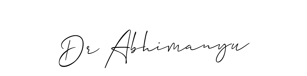 You can use this online signature creator to create a handwritten signature for the name Dr Abhimanyu. This is the best online autograph maker. Dr Abhimanyu signature style 2 images and pictures png