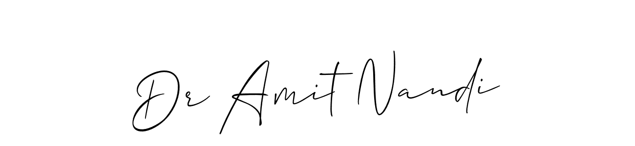 Also You can easily find your signature by using the search form. We will create Dr Amit Nandi name handwritten signature images for you free of cost using Allison_Script sign style. Dr Amit Nandi signature style 2 images and pictures png